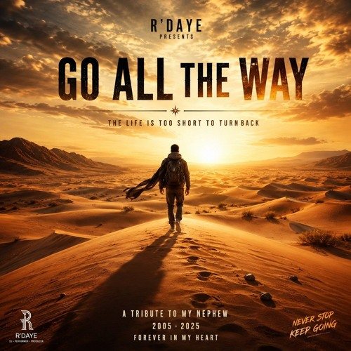 Pochette Go All The Way de R'DAYE